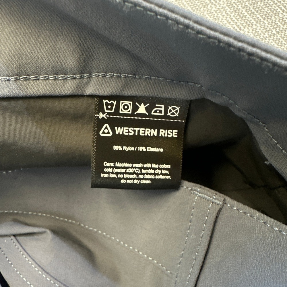 Western Rise Evolution Pants Slim Fit Men 30x32 4-Way Stretch Travel Performance - Picture 6 of 10